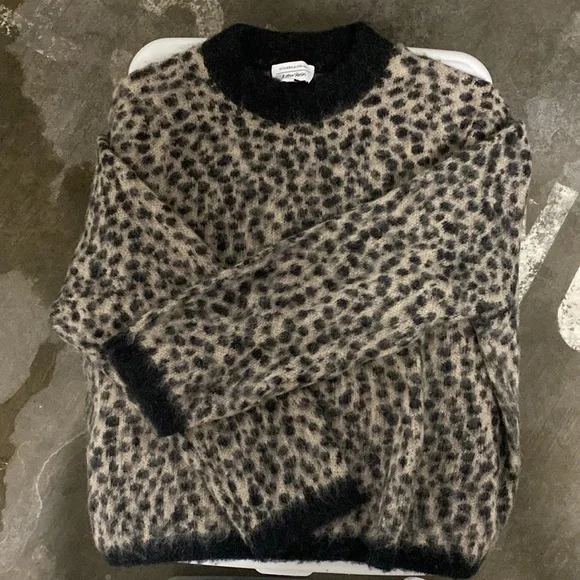 & Other Stories Leopard Print Sweater - Picture 4 of 6